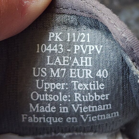 OluKai Gray Textile Slip-On Loafers Size 7 - Picture 13 of 13